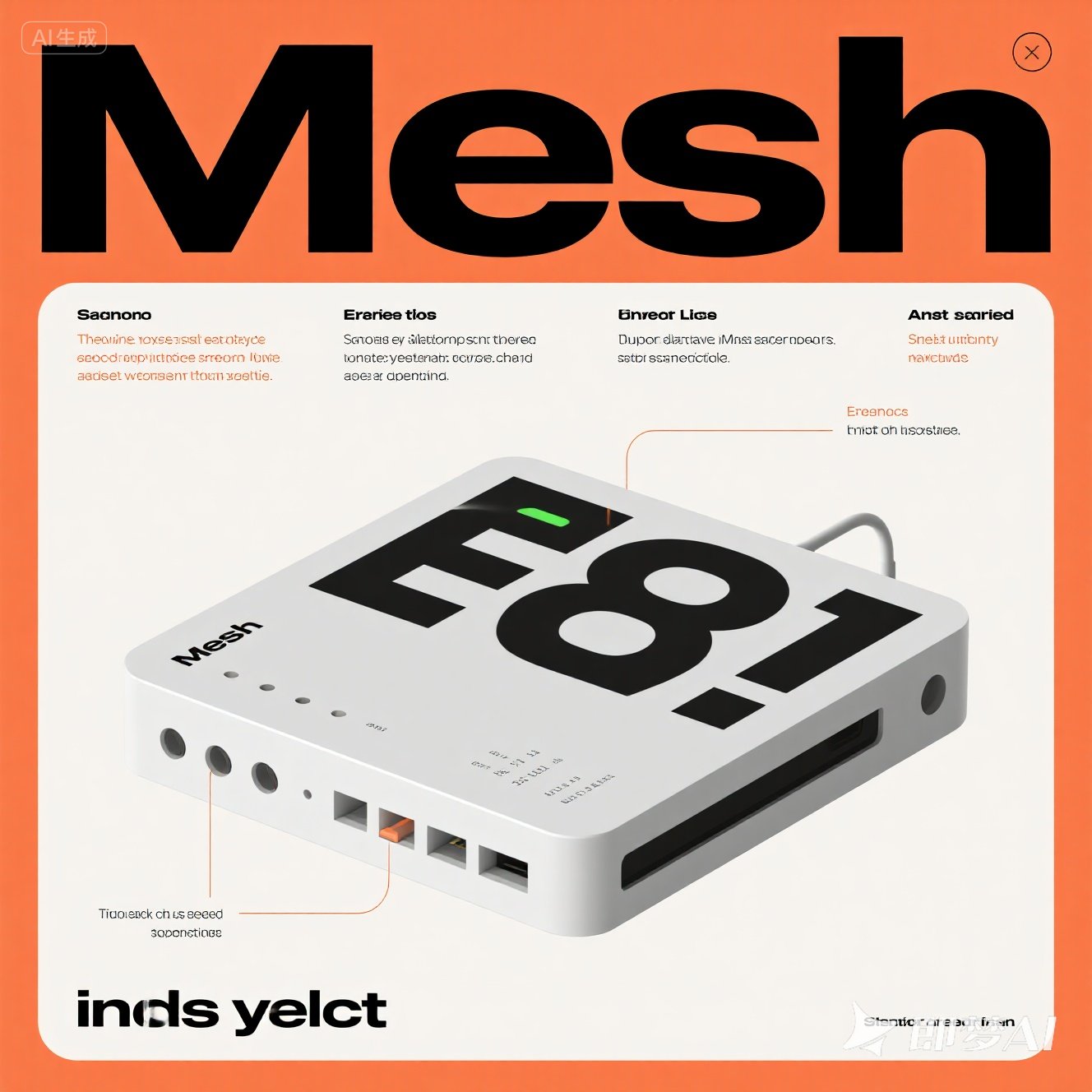 高新区一口气说完Mesh 组网的具体应用场景