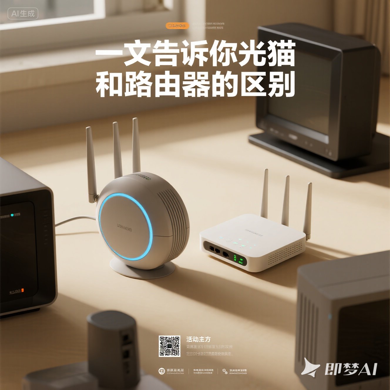高新区一文告诉你光猫和路由器的区别！！！