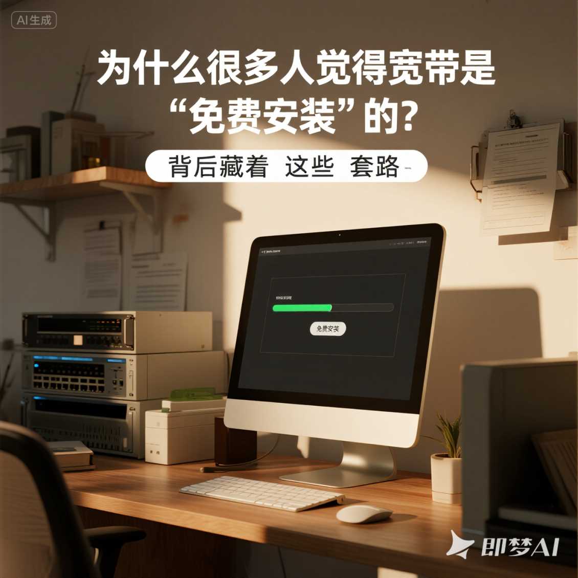 高新区为什么很多人觉得宽带是 “免费安装” 的？背后藏着这些套路