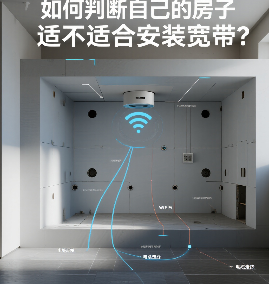 高新区如何判断自己的房子适不适合安装宽带？