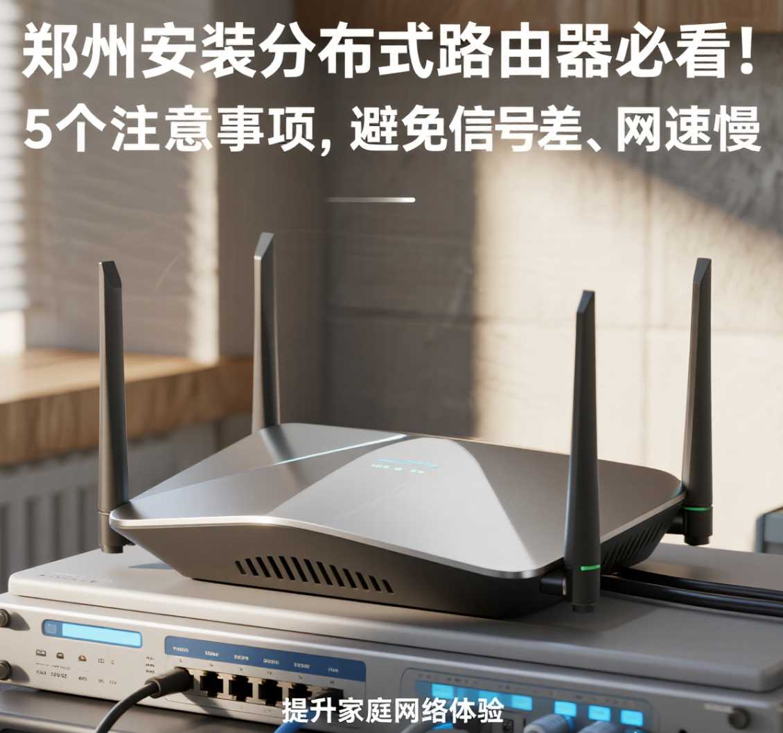 高新区安装分布式路由器必看！5 个注意事项，避免信号差、网速慢