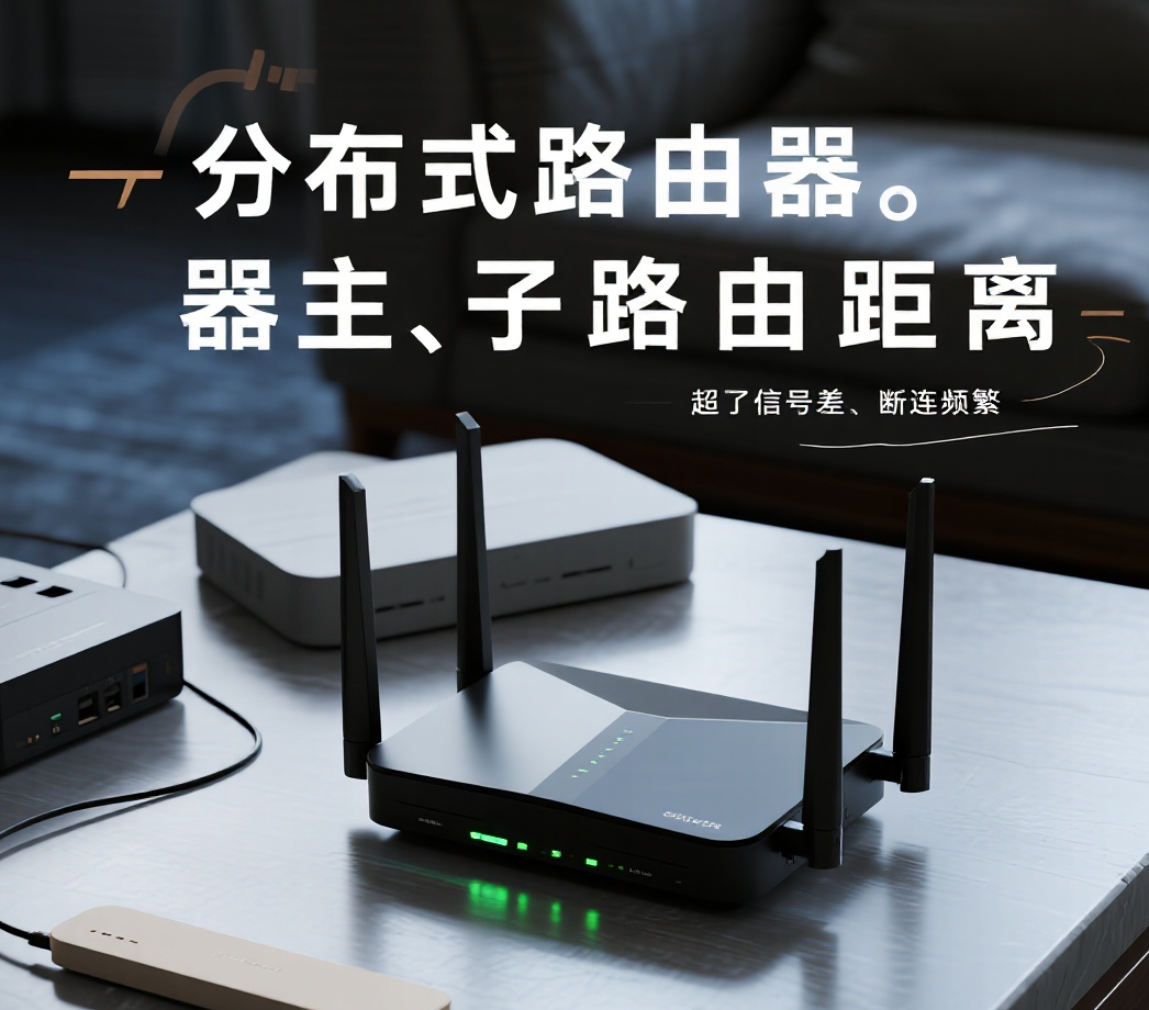 高新区分布式路由器主、子路由距离：有明确限制！超了信号差、断连频繁